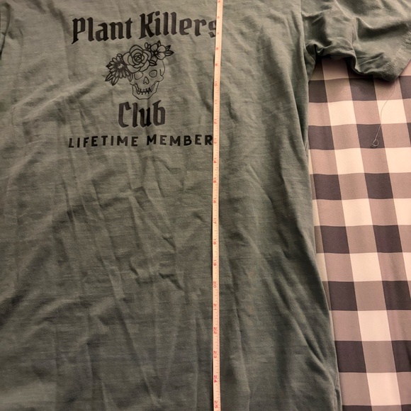 Plant Killers Club Lifetime Member Medium T-Shirt - Picture 3 of 4